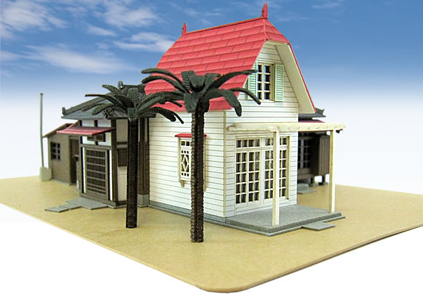 内部床　1階床の構成　土間石張りディテール写真